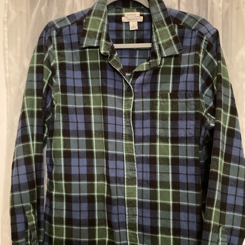 LLBean flannel shirt